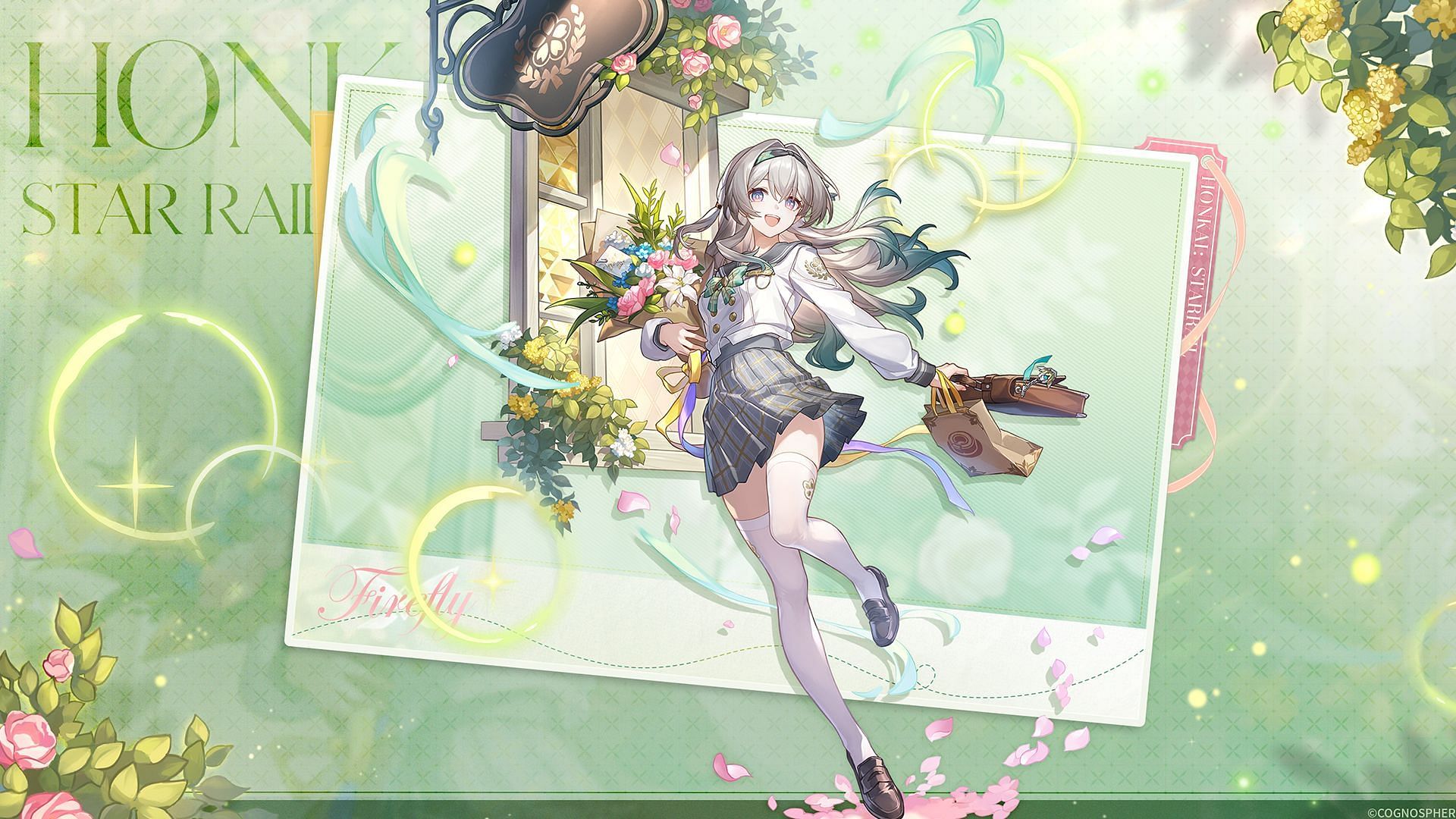 Firefly's new skin Spring Missive (Image via HoYoverse)